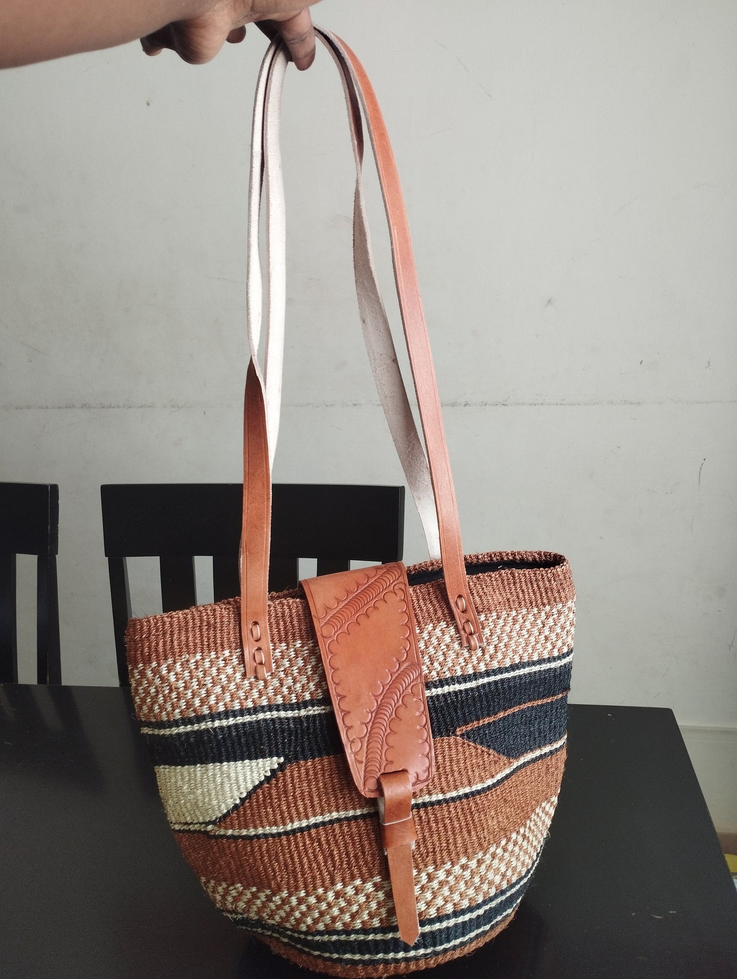 Handwoven kiondo hobo bag, Kiondo handbag, Woven handbag, Sisal bag, African handbag, Kenyan handbag, Handbag, Handmade bag, Maasai bag