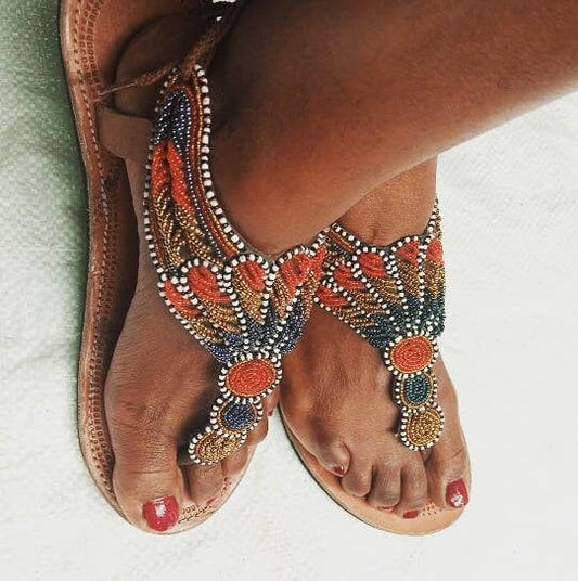 African sandals, Beaded gladiators, african sandals for women, beach sandals, beaded sandals, summer sandals,gift for her, mother's day gift