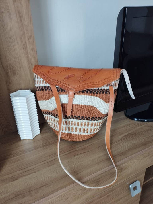 Handwoven kiondo hobo bag, Kiondo handbag, Woven handbag, Sisal bag, African handbag, Kenyan handbag, Handbag, Handmade bag, Maasai bag