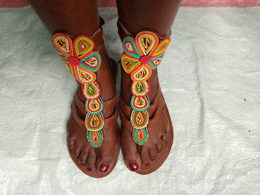 African sandals, Beaded gladiators, african sandals for women, beach sandals, beaded sandals, summer sandals,gift for her, mother's day gift