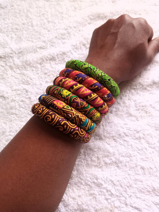 African print bracelet, fabric bangle, cloth bracelet, Ankara bracelet,tribal bracelet,Women bracelet,Zulu bracelet Christmas gift for her